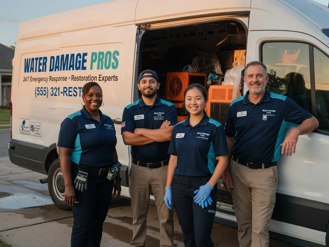 Water Damage Restoration company in Cement, OK
