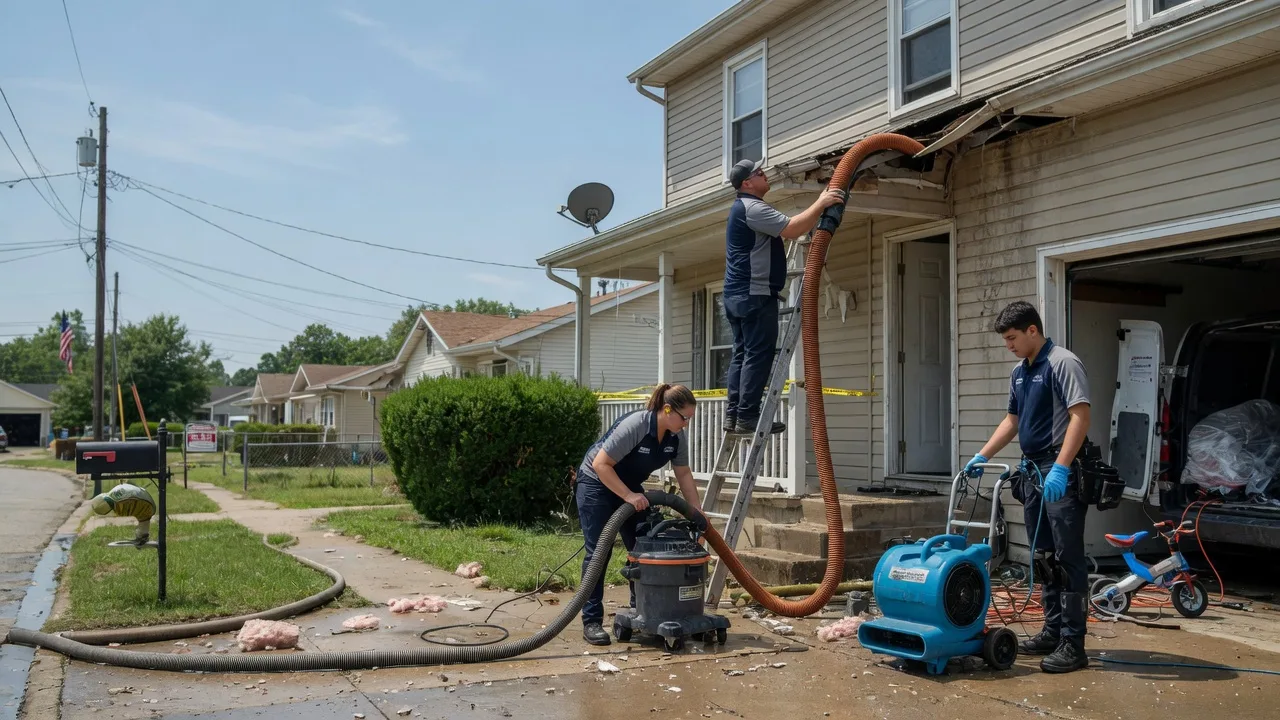 Water Damage Restoration in Cement, OK near me